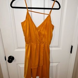NBD Orange Dress